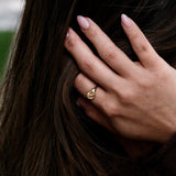 Round Signet Ring