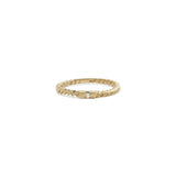 Diamond Rope Ring