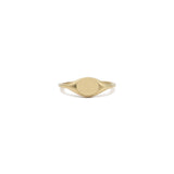 Round Small Signet Ring