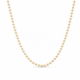 Beaded Ball Chain Necklace