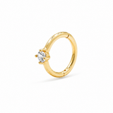 Diamond Hoop Earring
