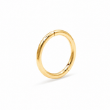 Polished Gold Hoop Earring
