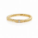 Diamond Rope Ring