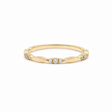 Mirrored Diamond Ring