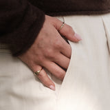 Round Small Signet Ring