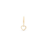 Heart Hoop Earring