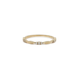 Mirrored Diamond Ring