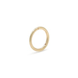 Polished Gold Hoop Earring