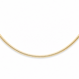 Round Omega Collar Chain